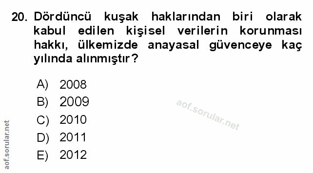 Soru 20