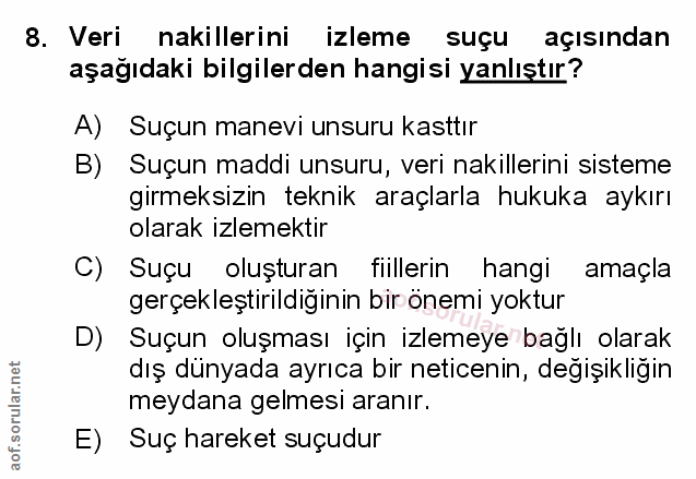 Soru 8