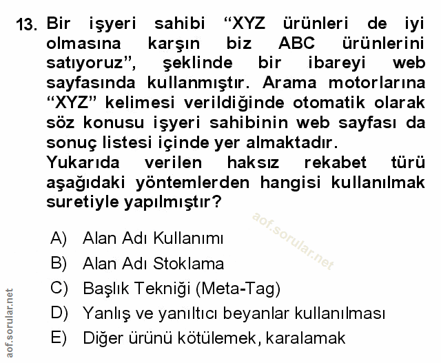 Soru 13