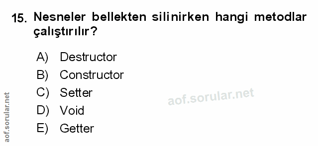 Soru 15