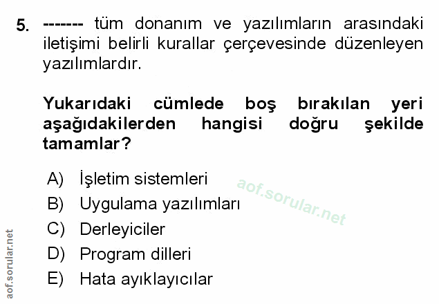 Soru 5
