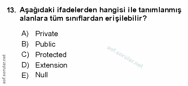 Soru 13
