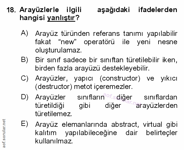 Soru 18