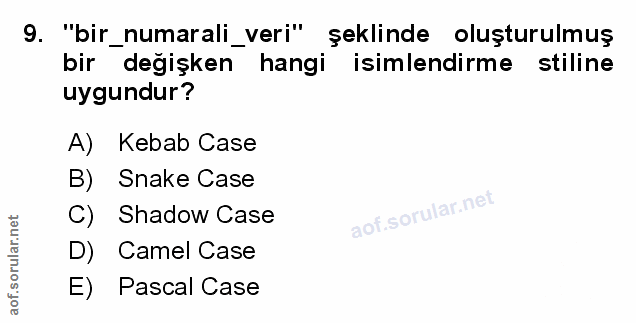 Soru 9
