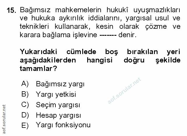 Soru 15