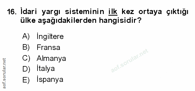 Soru 16