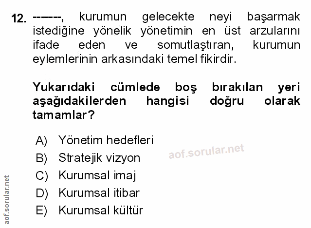 Soru 12