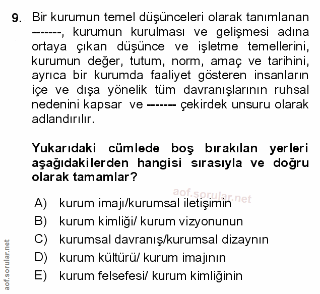 Soru 9