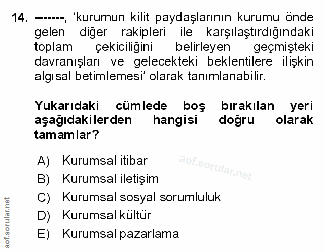 Soru 14