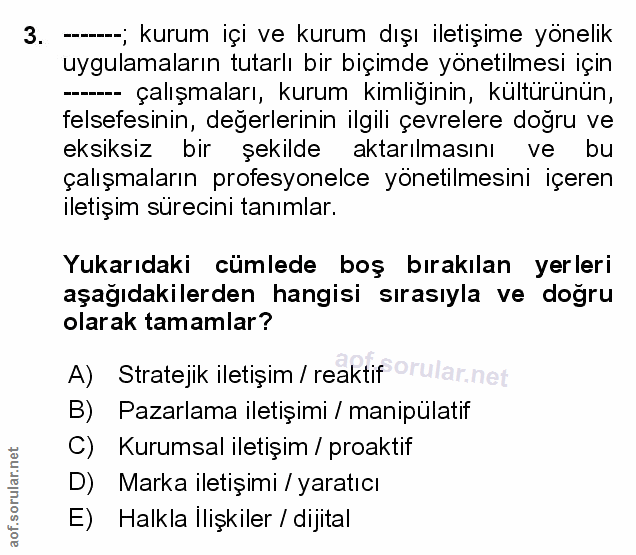Soru 3