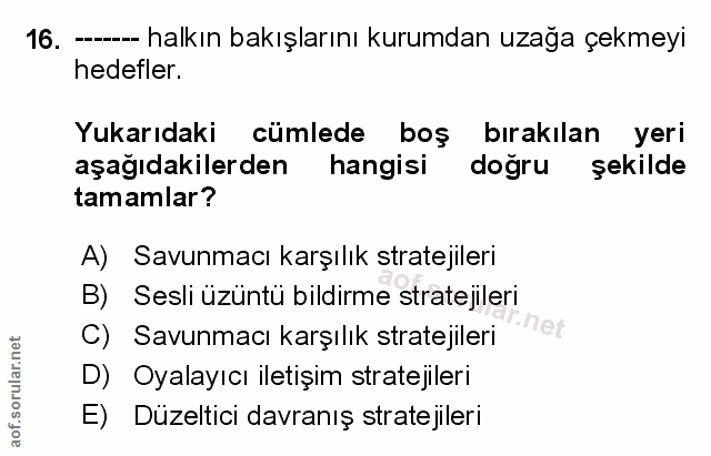Soru 16