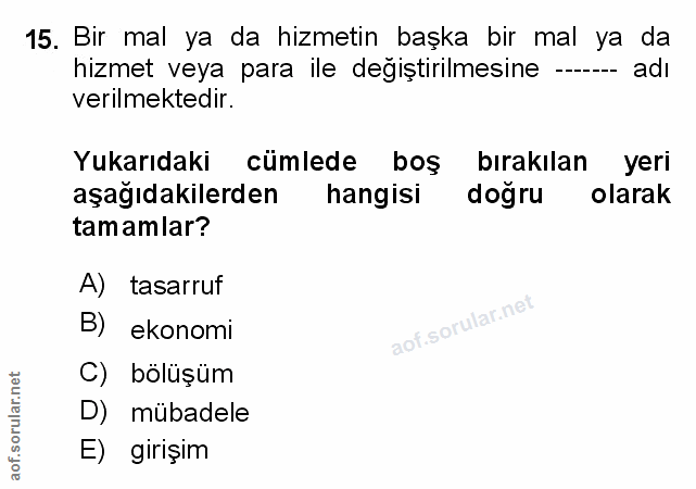 Soru 15