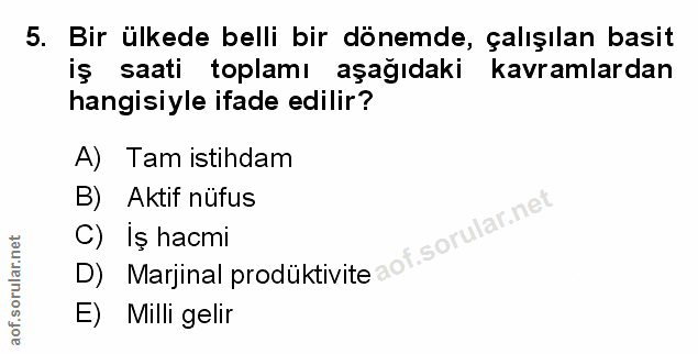 Soru 5