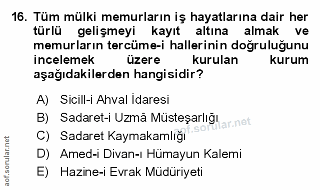 Soru 16