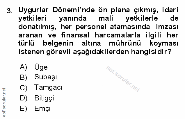 Soru 3