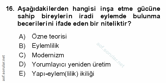 Soru 16