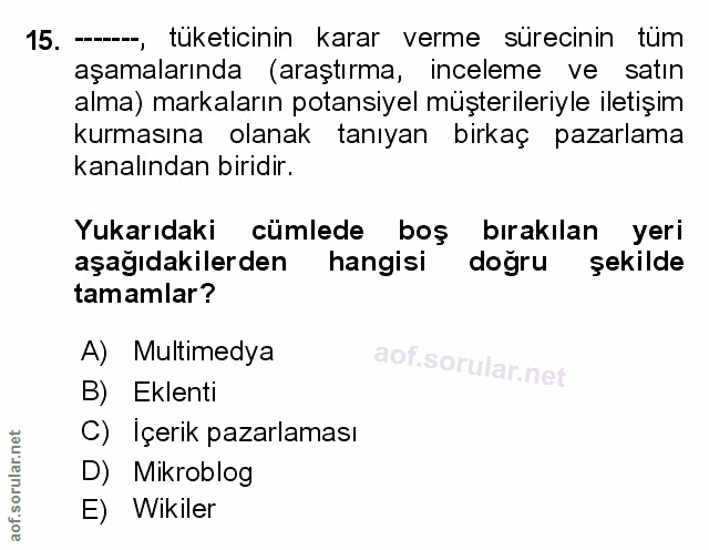 Soru 15