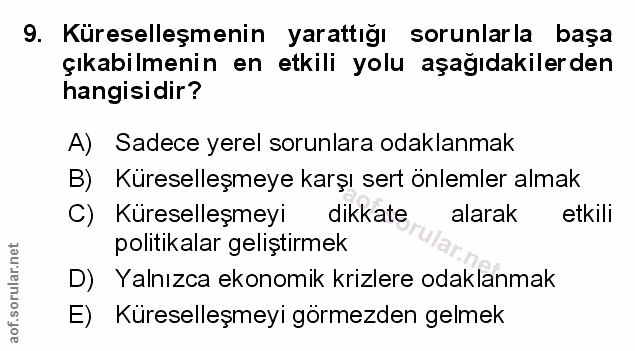 Soru 9