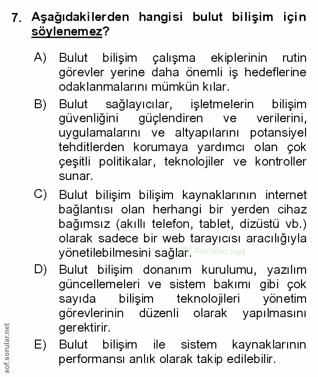 Soru 7