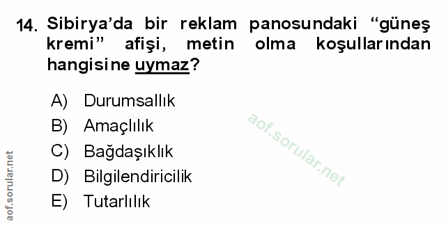 Soru 14