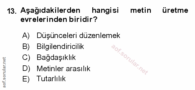 Soru 13