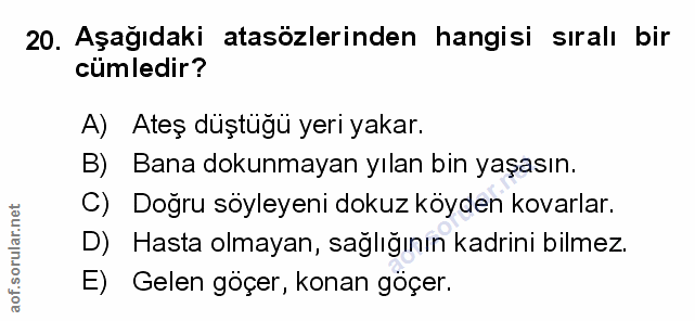 Soru 20