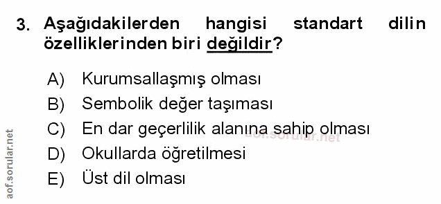 Soru 3