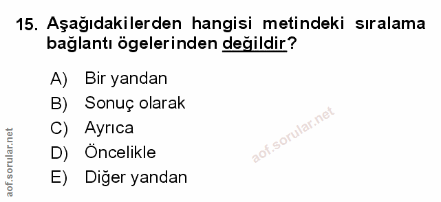 Soru 15