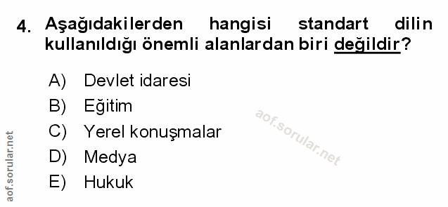 Soru 4