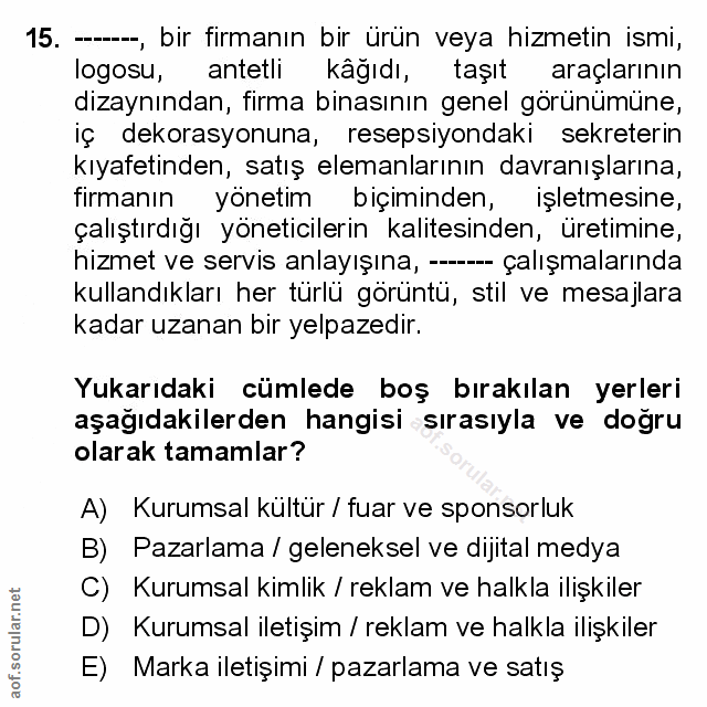 Soru 15
