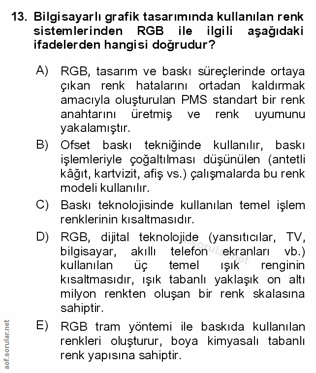 Soru 13