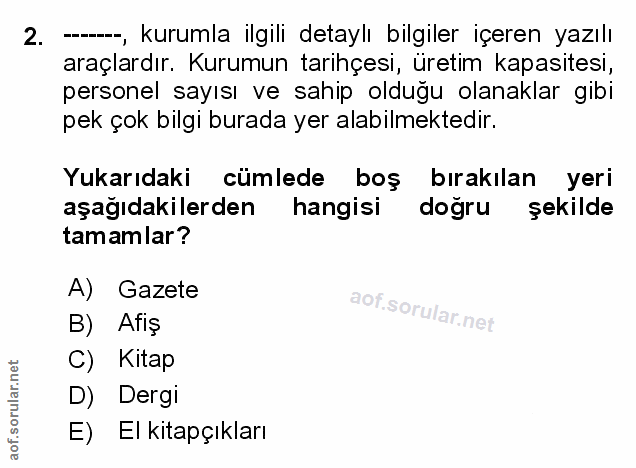 Soru 2