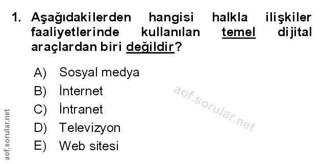 Soru 1