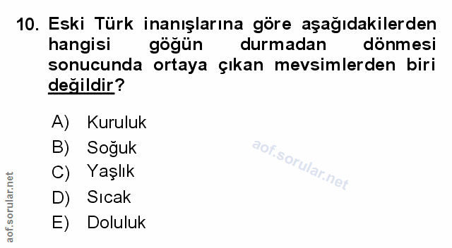Soru 10