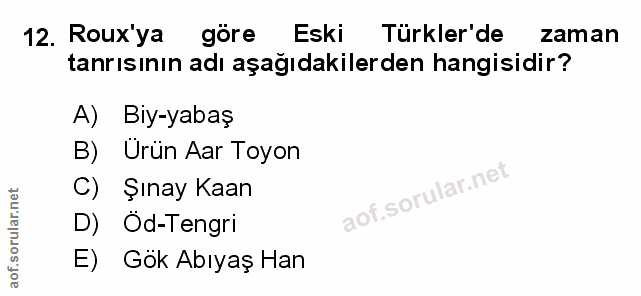 Soru 12