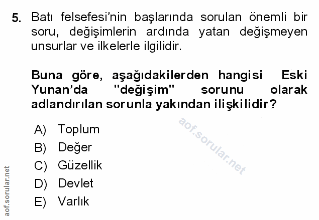 Soru 5