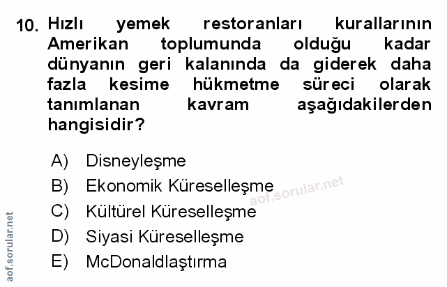 Soru 10