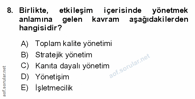 Soru 8