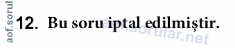 Soru 12