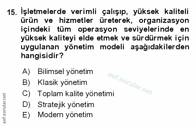 Soru 15