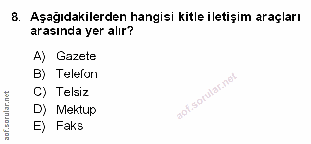 Soru 8
