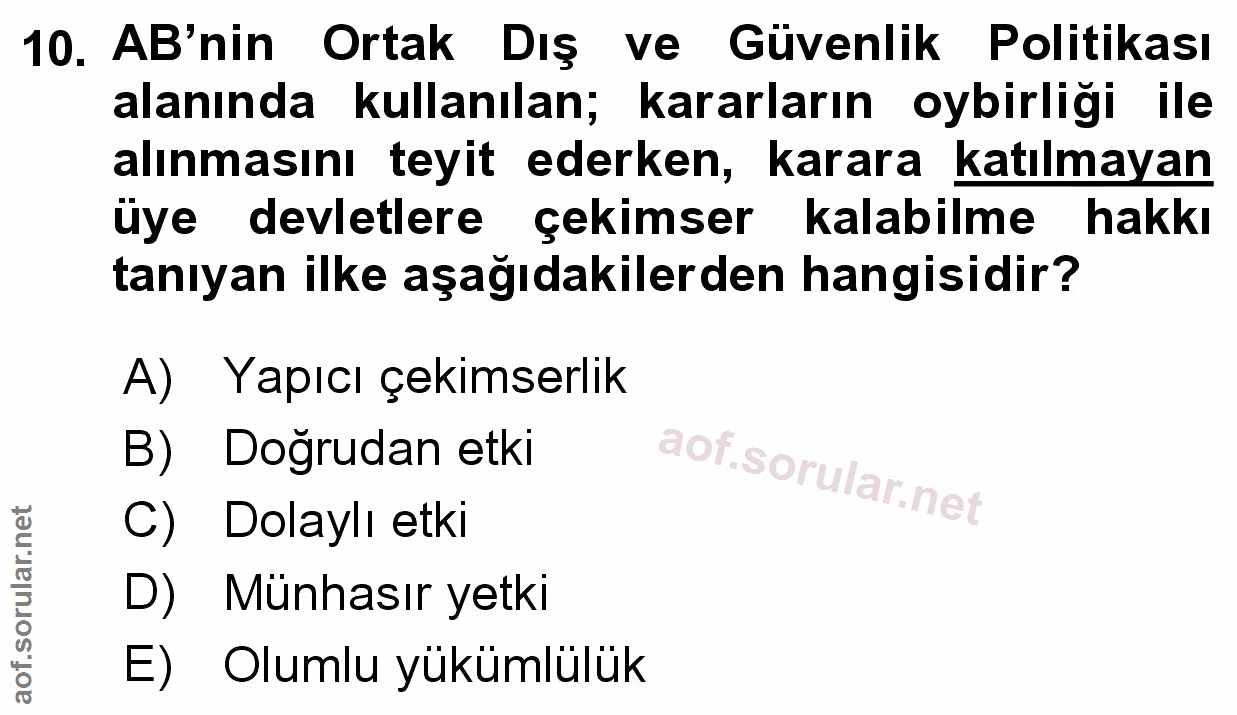 Soru 10