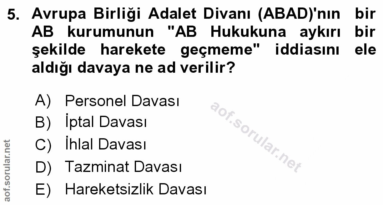 Soru 5