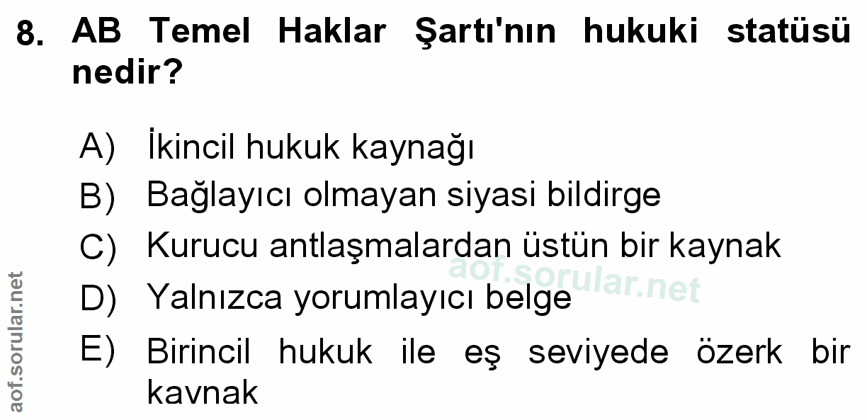 Soru 8