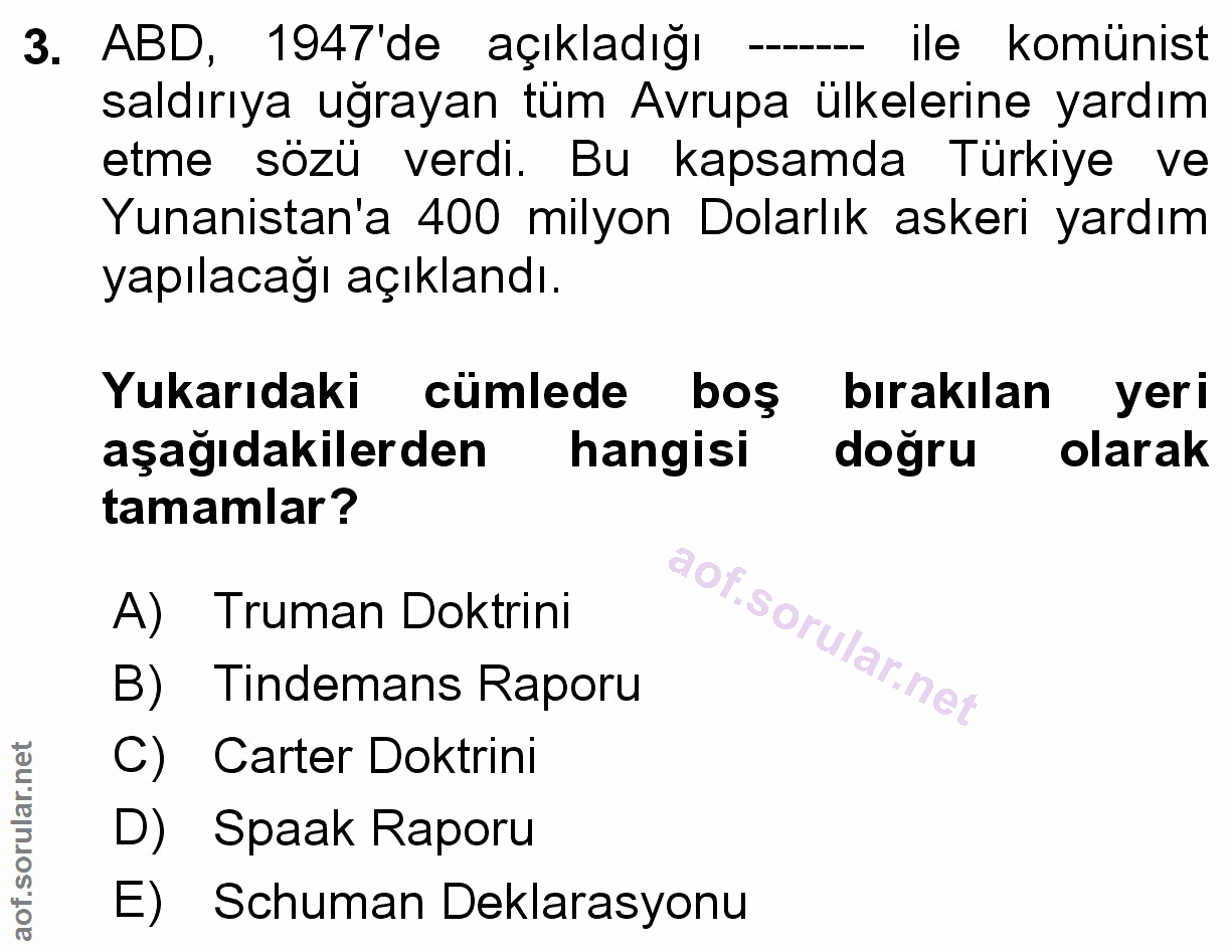 Soru 3
