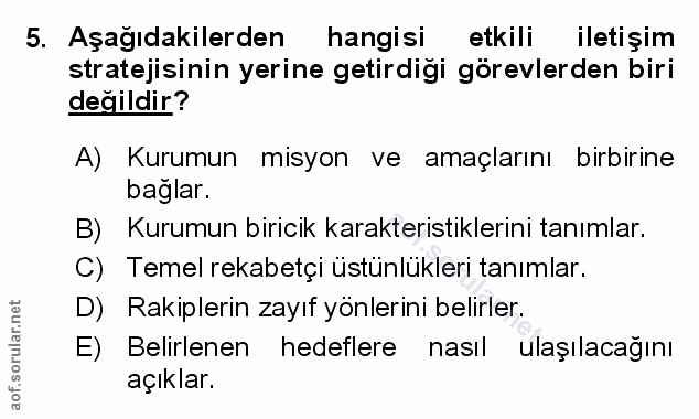 Soru 5