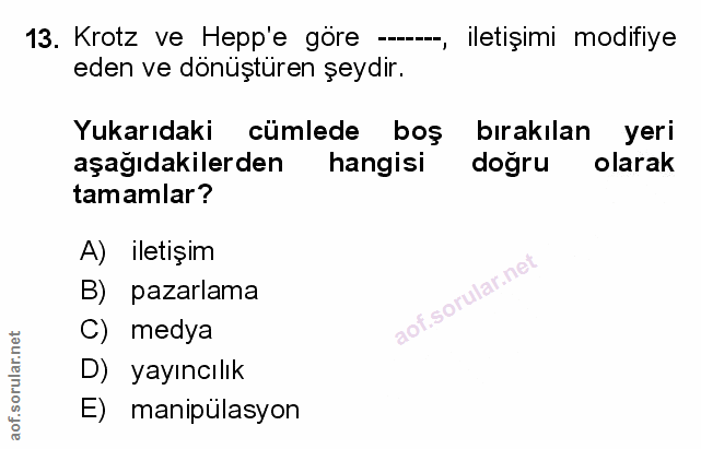 Soru 13