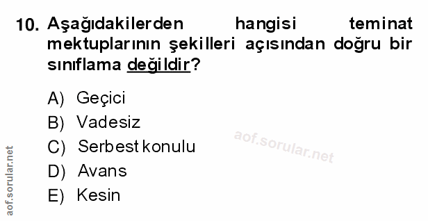Soru 10