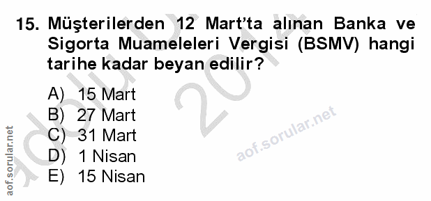 Soru 15