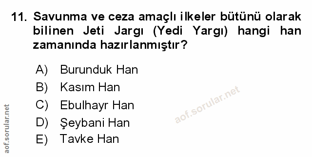 Soru 11